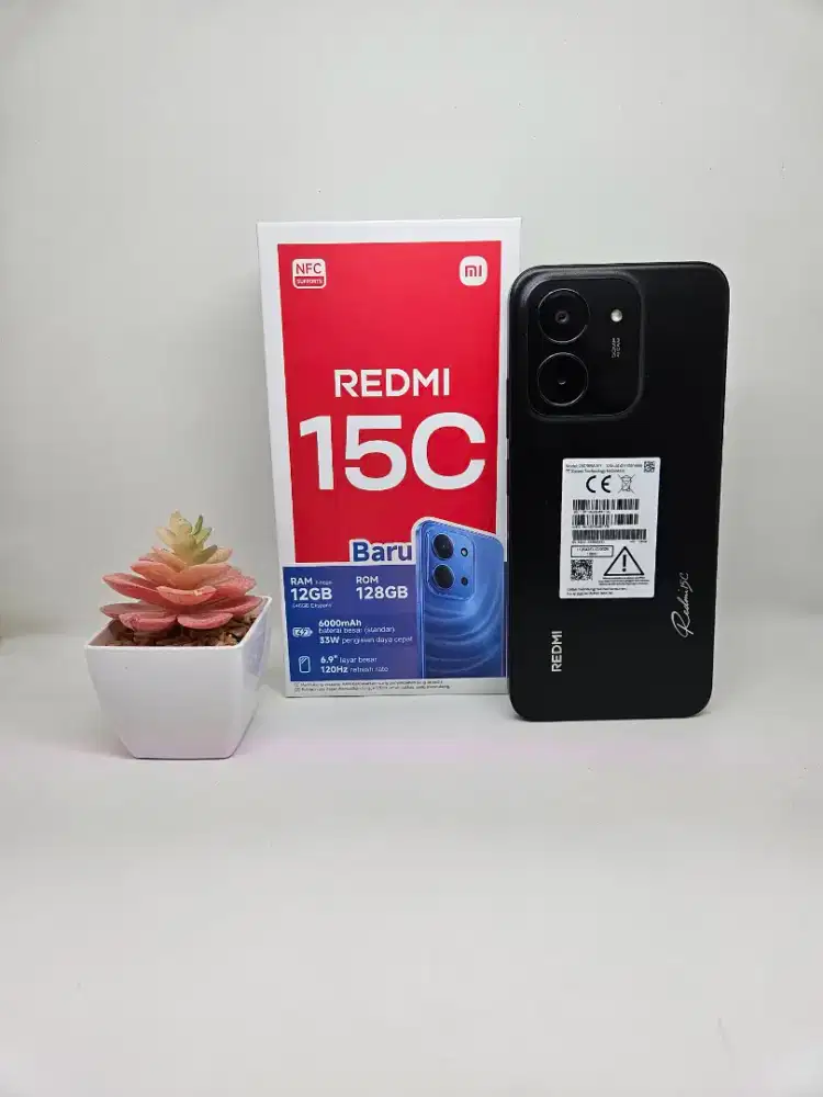 Redmi 15C 6/128 (Black) Fullset