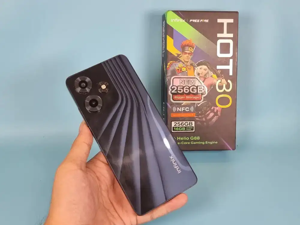 Infinix HOT 30 NFC Ram 8GB / 256GB mulus fullset Ori