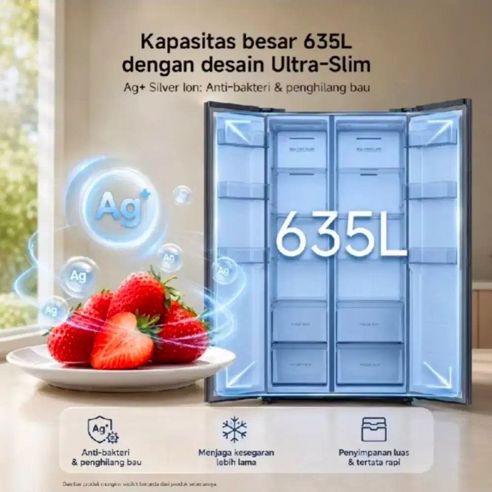 XIAOMI MIJIA REFRIGENERATOR 635L | KULKAS 2 PINTU