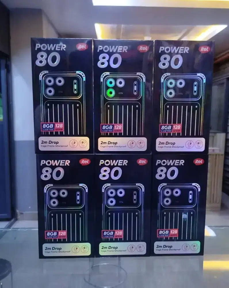 Itel Power 80 4/128GB Garansi Resmi
