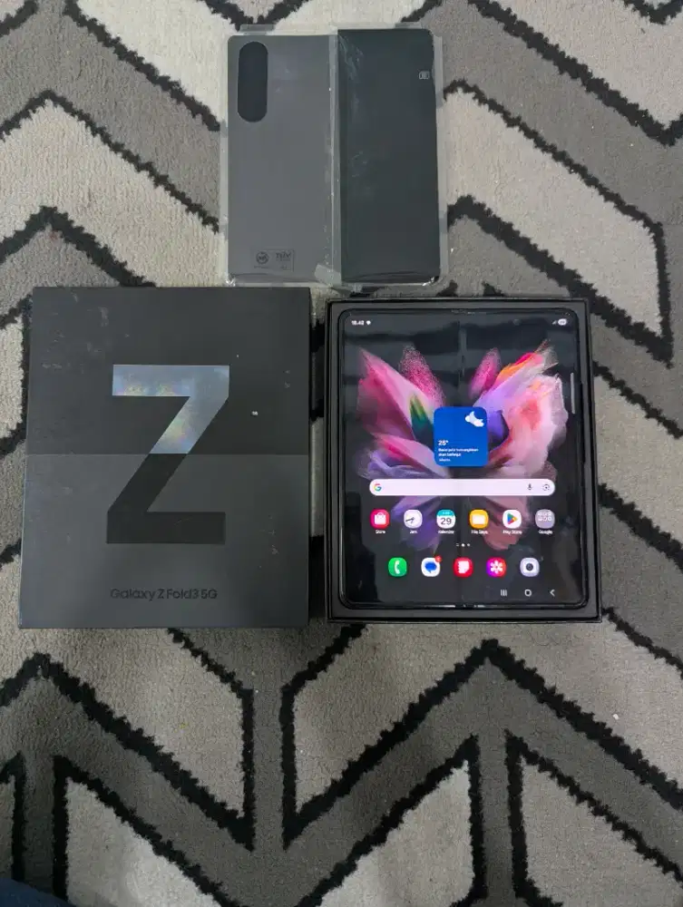 Samsung Z Fold 3 5G 12/256gb sein resmi