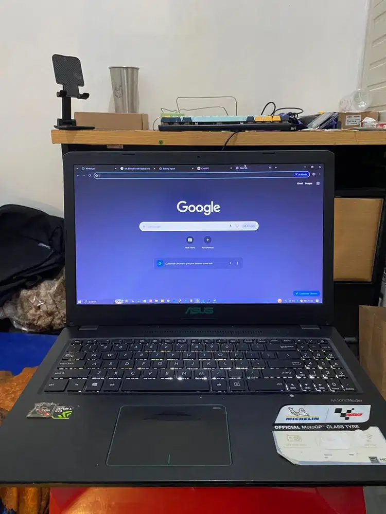 Laptop ASUS F570ZD (bisa buat coding, gaming, editing tipis2)