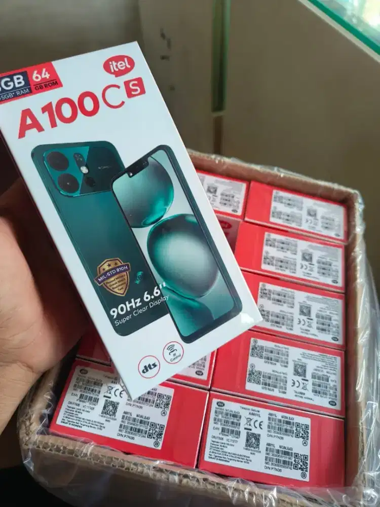 New itel a100cs ram3+5/64 garansi resmi 1 tahun