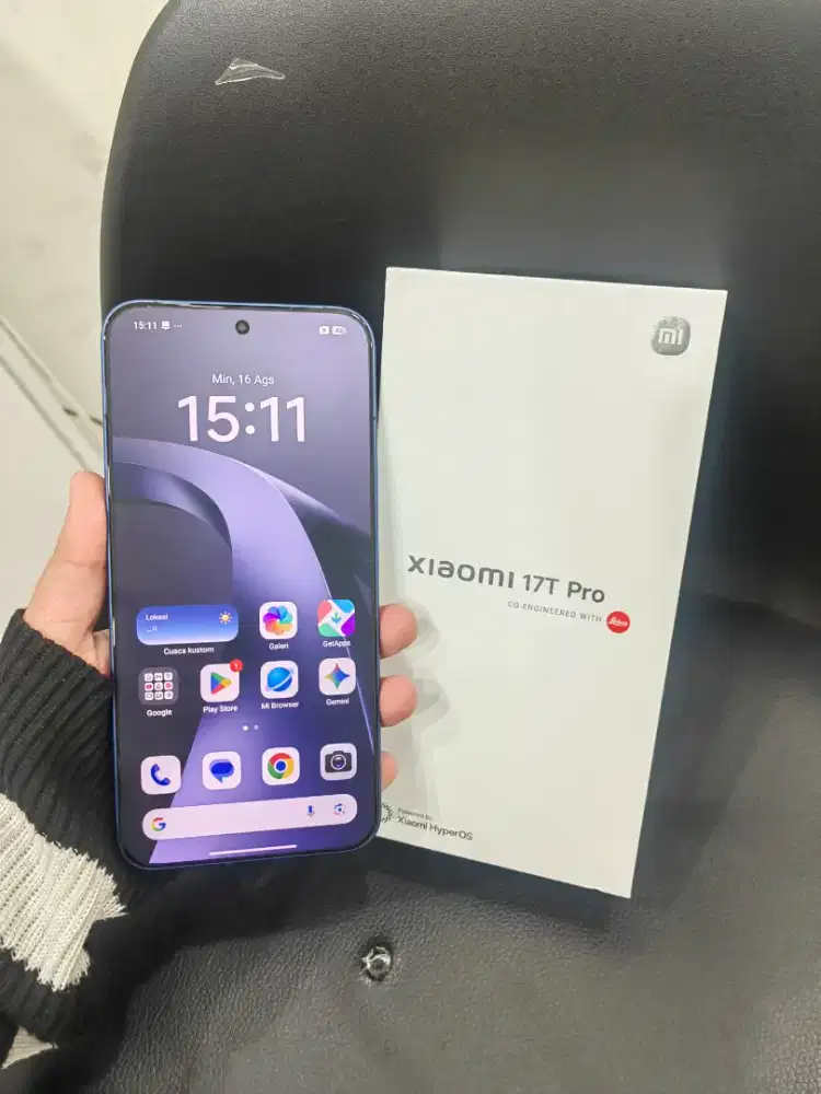 Xiaomi 17T PRO 12/512 Fulset ori likenew