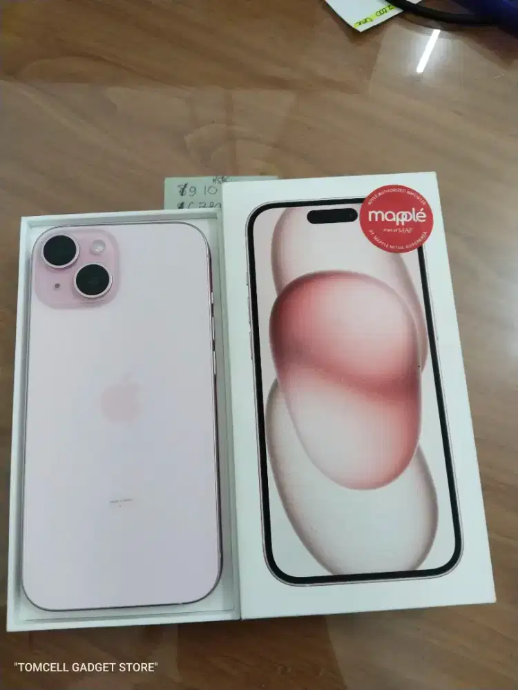 IPHONE 15 128GB MULUS PEMAKAIAN 2 MINGGU