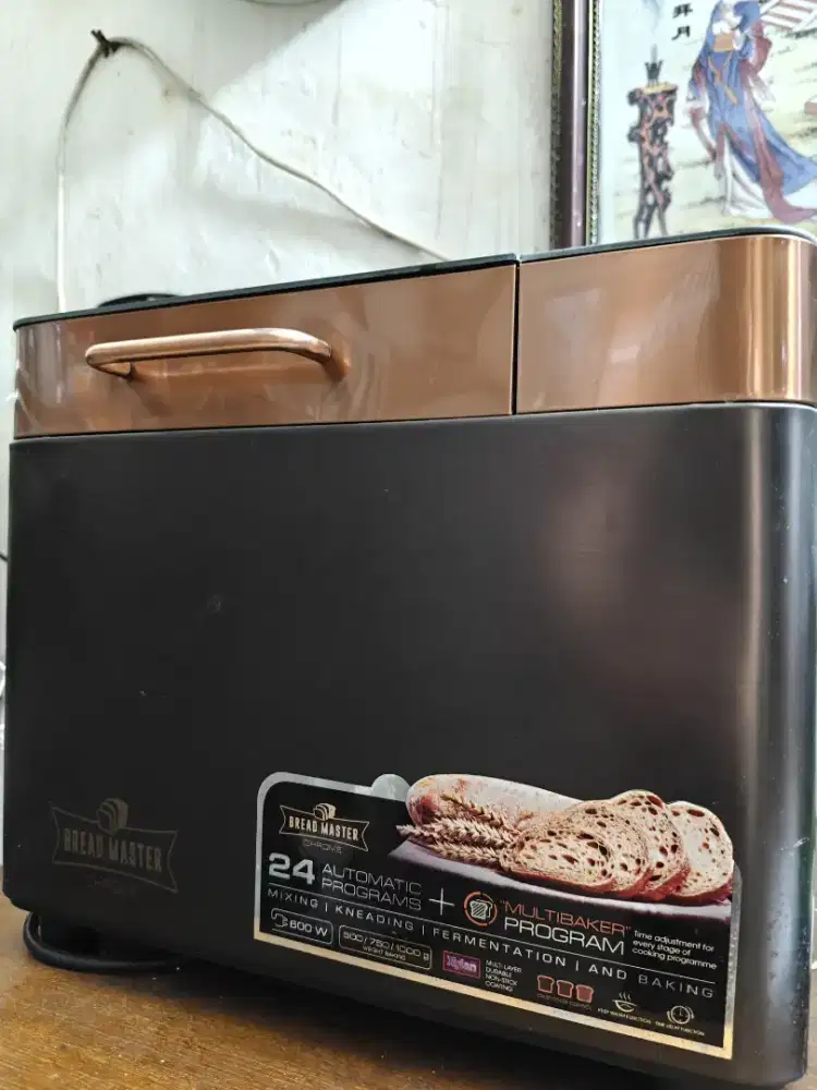 bread master chrome edition ( alat bikin roti )