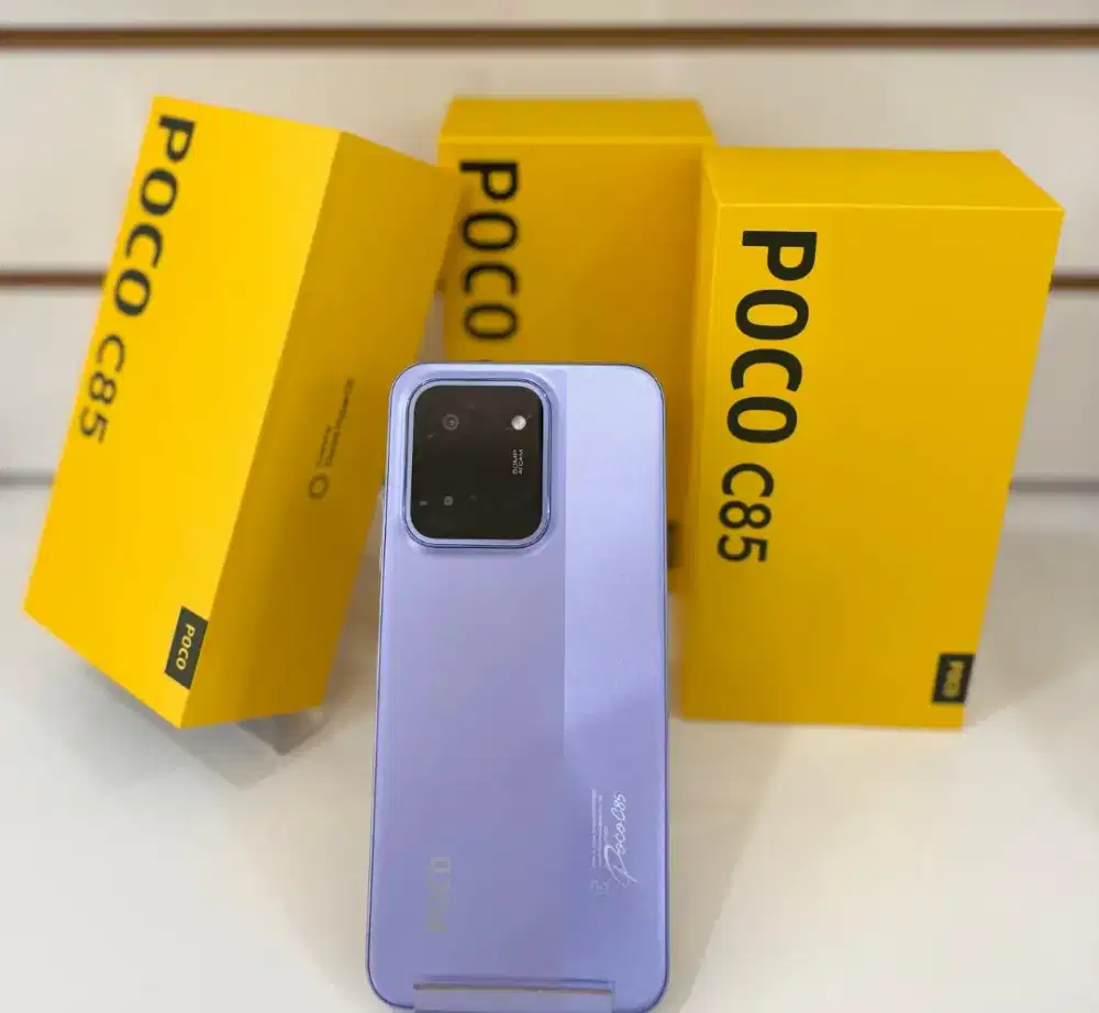 POCO C85 Batrei 6000mAh Nonton & Gaming Puas
