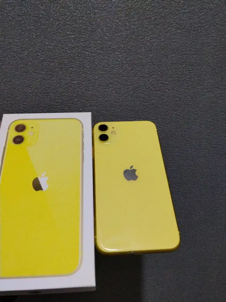Iphone 11 128gb komplit semua