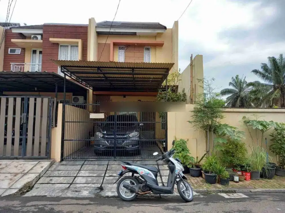 Dijual Rumah bagus, cluster, 100/180, di Duta Garden