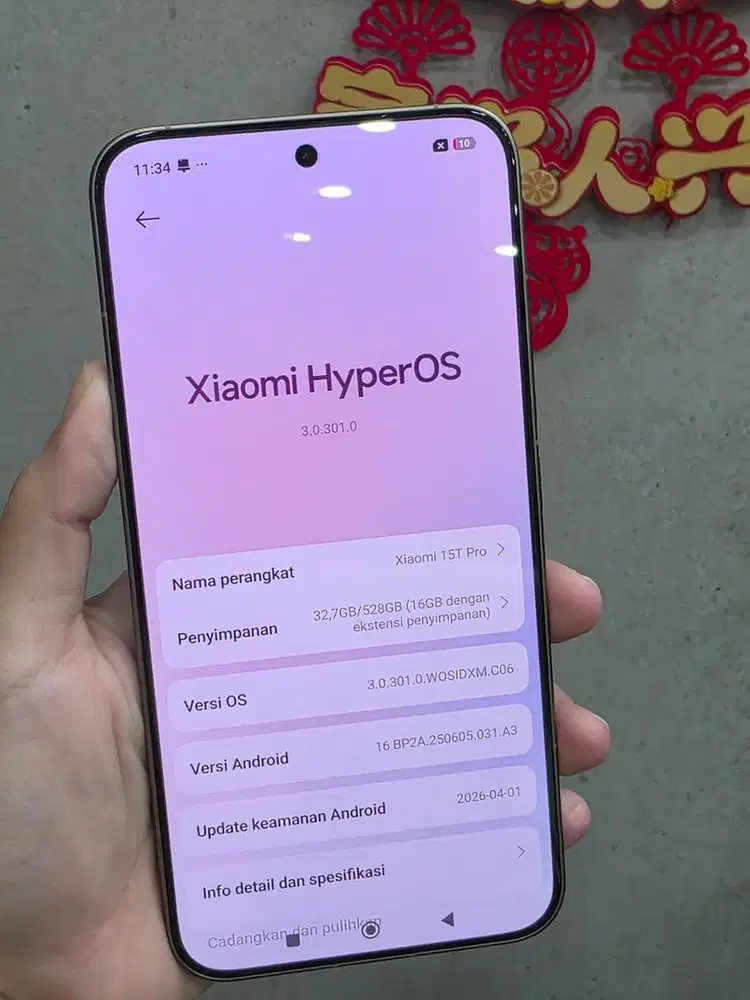Xioami 15T pro 5G 12+12/512