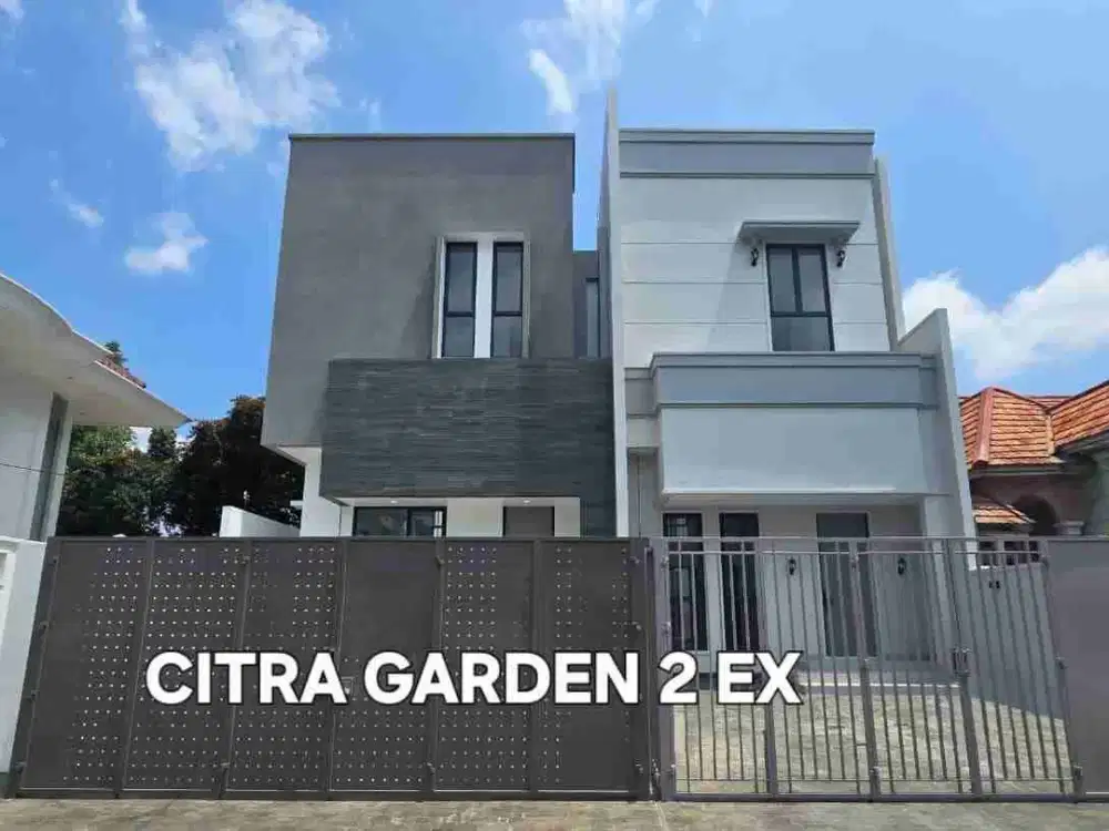 Dijual Rumah Baru Citra Garden 2 ex , 13x16, 208 m2, bangunan 2 lt, 350 m2
