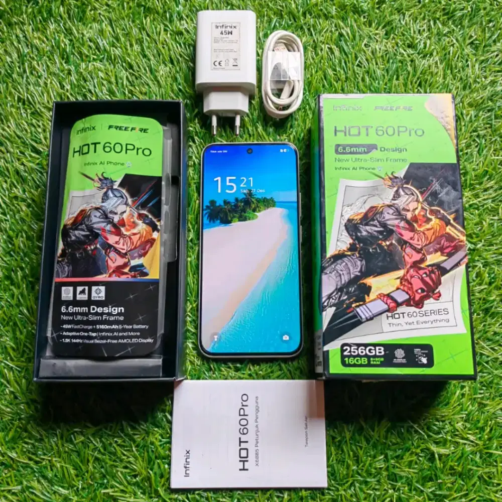 Dijual cepat hot 60 pro 256 gb mulusss