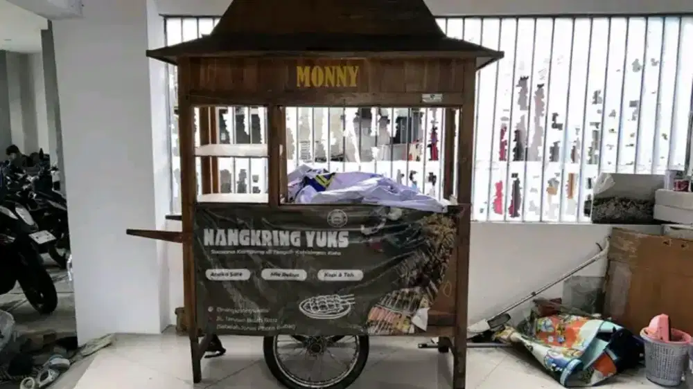 Roda angkringan kuat dan tebal