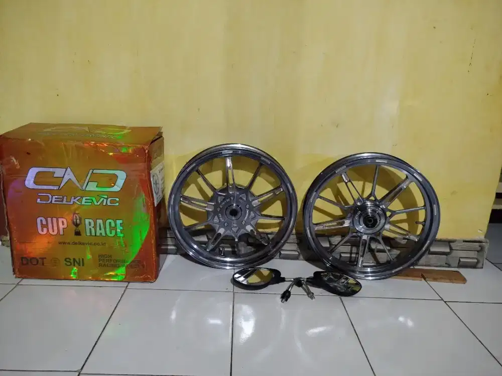 Velg Mio m3 DELKEVIC tipe x speed p10 titanium