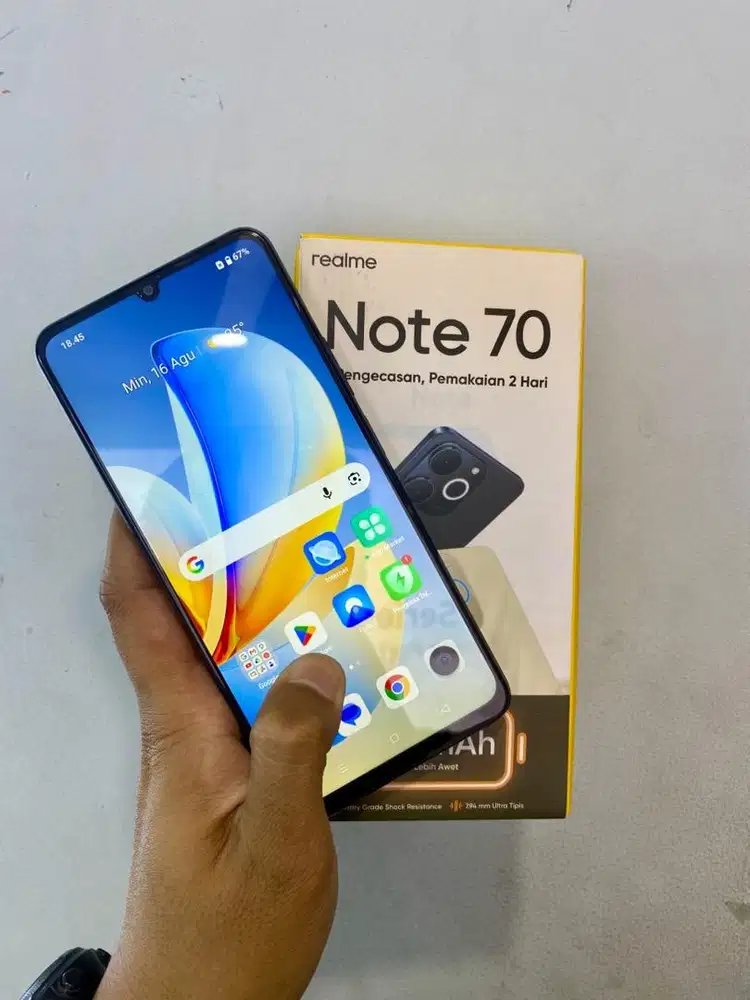 REALME NOTE 70 RAM 4GB+8GB/64GB