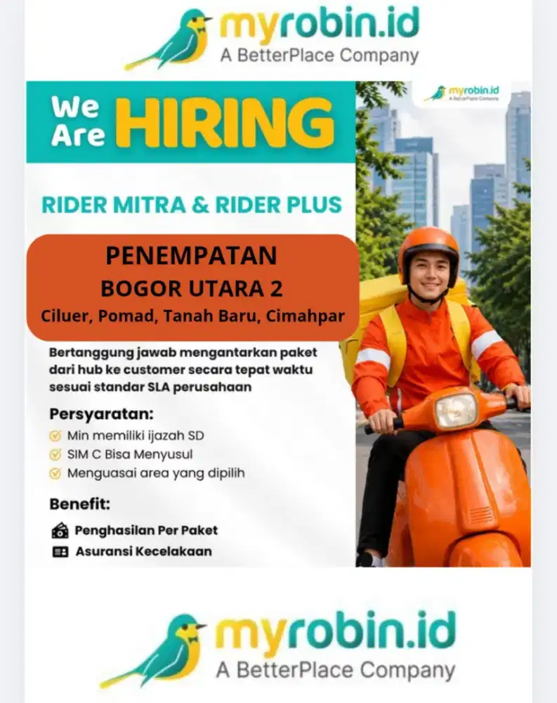 Kurir Motor & Driver Shopee Express