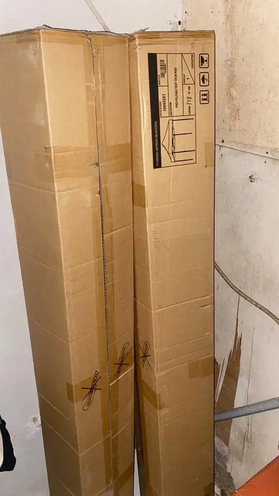 Tenda lipat soleil nego sampe jadi