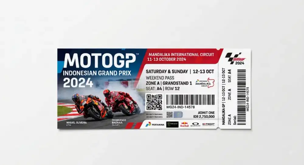 ticket motogp gratis