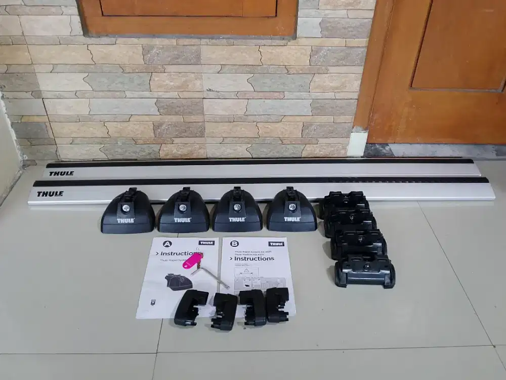 Crossbar Thule all-new Fortuner/Pajero, outlander,Originl Thule Sweden