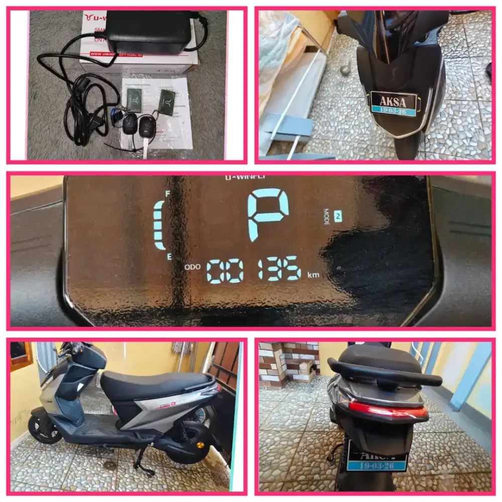 Sepeda listrik uwinfly d66b