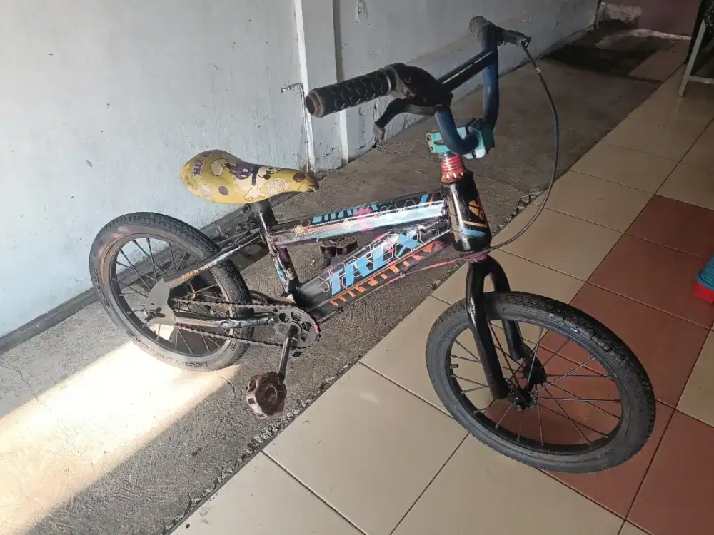 Sepeda t-rex uk16 rem pakem ban tebal semua