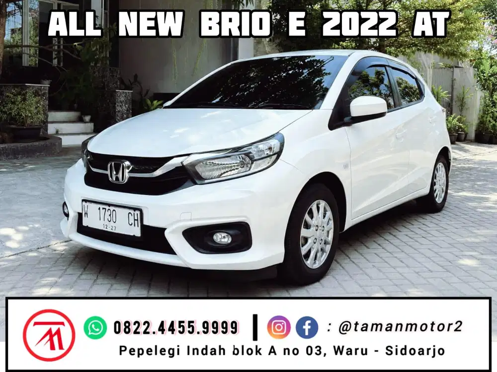 [ Low KM 80rb ] Brio E 2022 AT
Original W-Tgn1