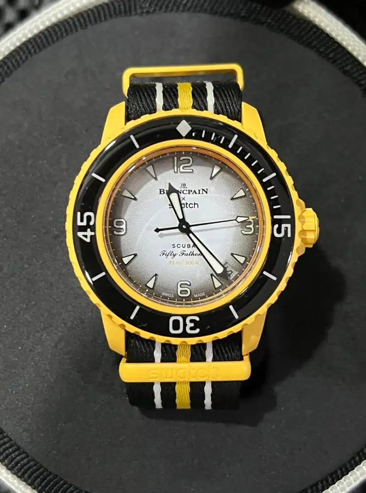 Blancpain x Swatch Fifty Fathoms Pacific Ocean
