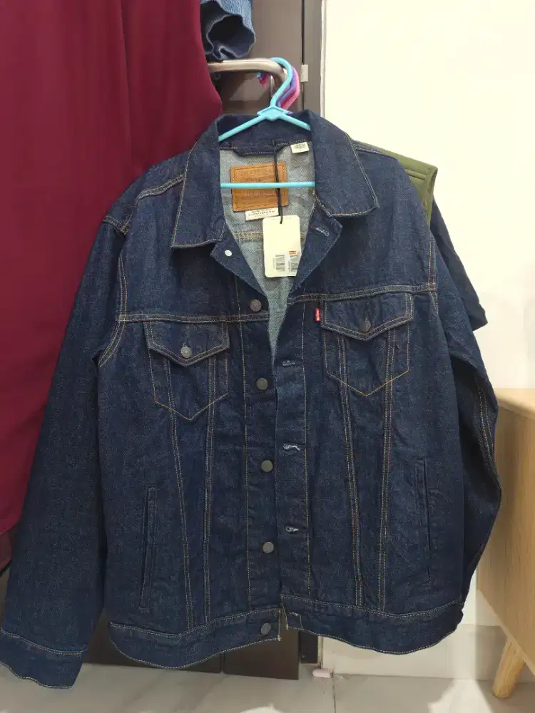 Jaket Levis Relaxed Trucker Jacket M