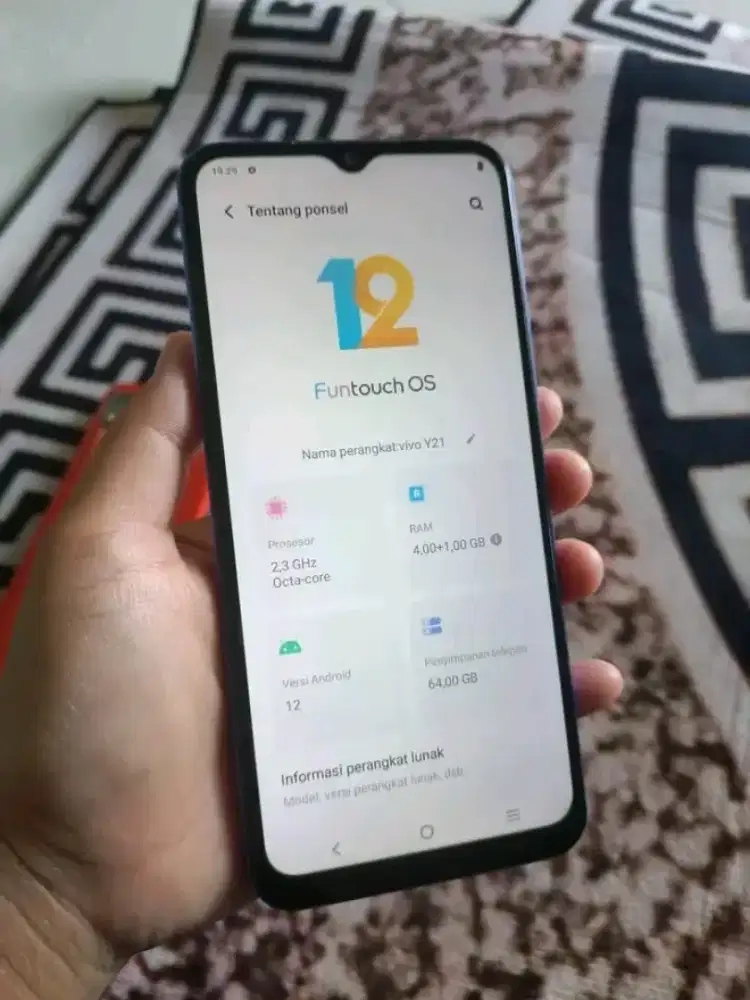 HP VIVO Y21 RAM 4+1/64