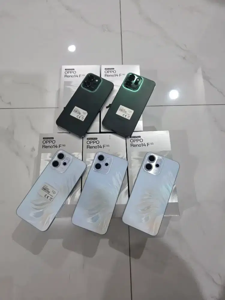 Oppo Reno 14F 5G 8/256gb Resmi Indonesia