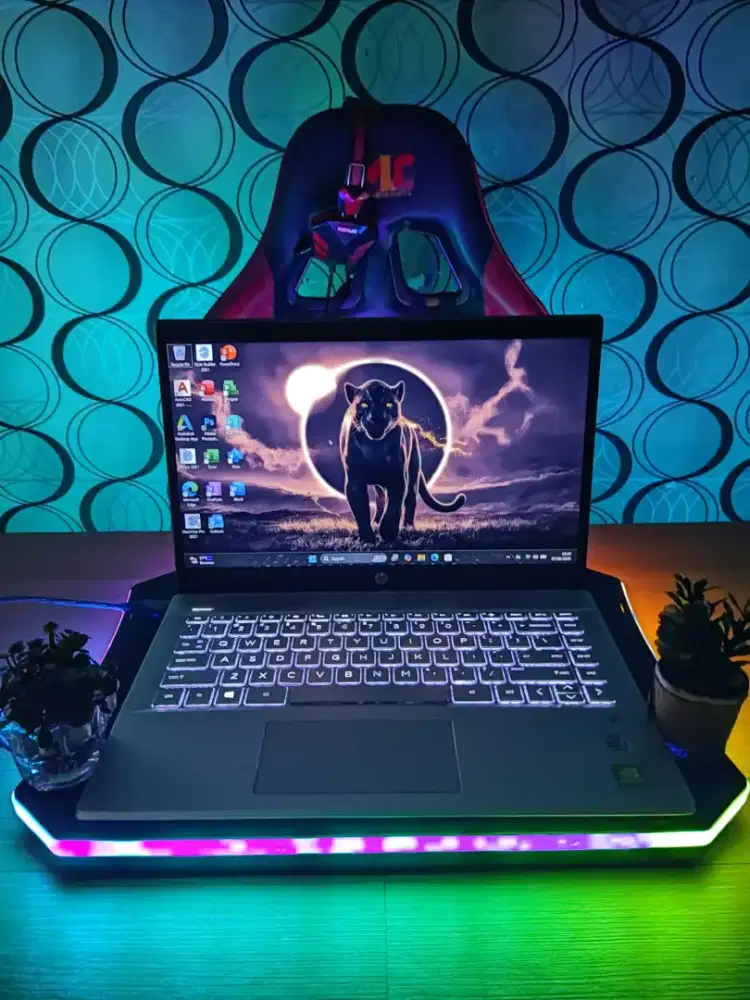 HP 14 F21 NVIDIA Slim [i7 Gen 10 RAM 8GB SSD 512GB VGA NVIDIA ]
