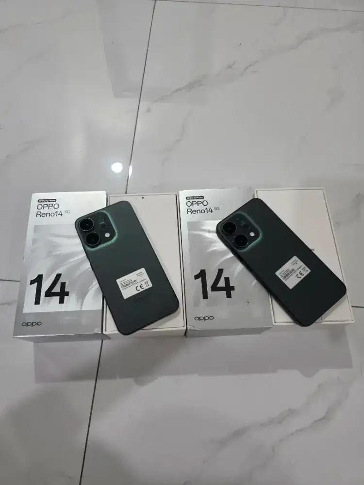 Oppo Reno 14 5G 12/256gb Green Resmi