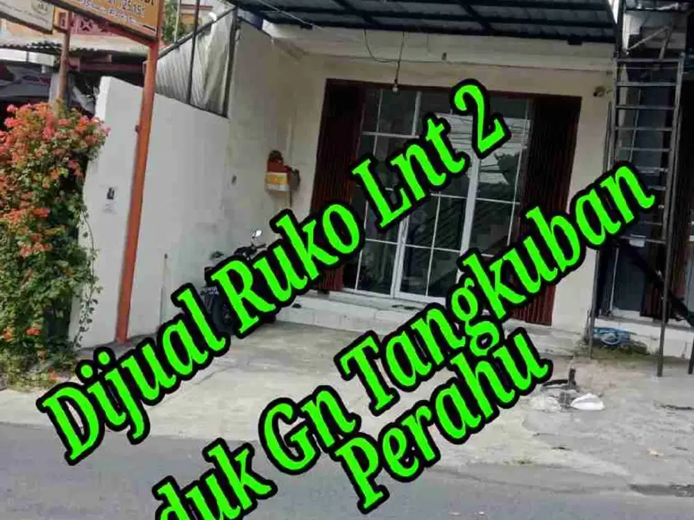 Dijual Ruko Lnt 2 di Jln induk Gunung Tangkuban Perahu Denpasar Barat Bali