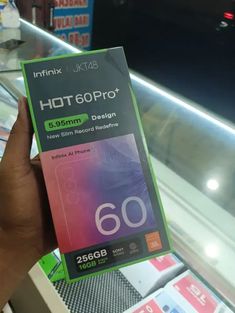 New Infinix hot 60 pro plus ram8/256 garansi resmi 1 tahun