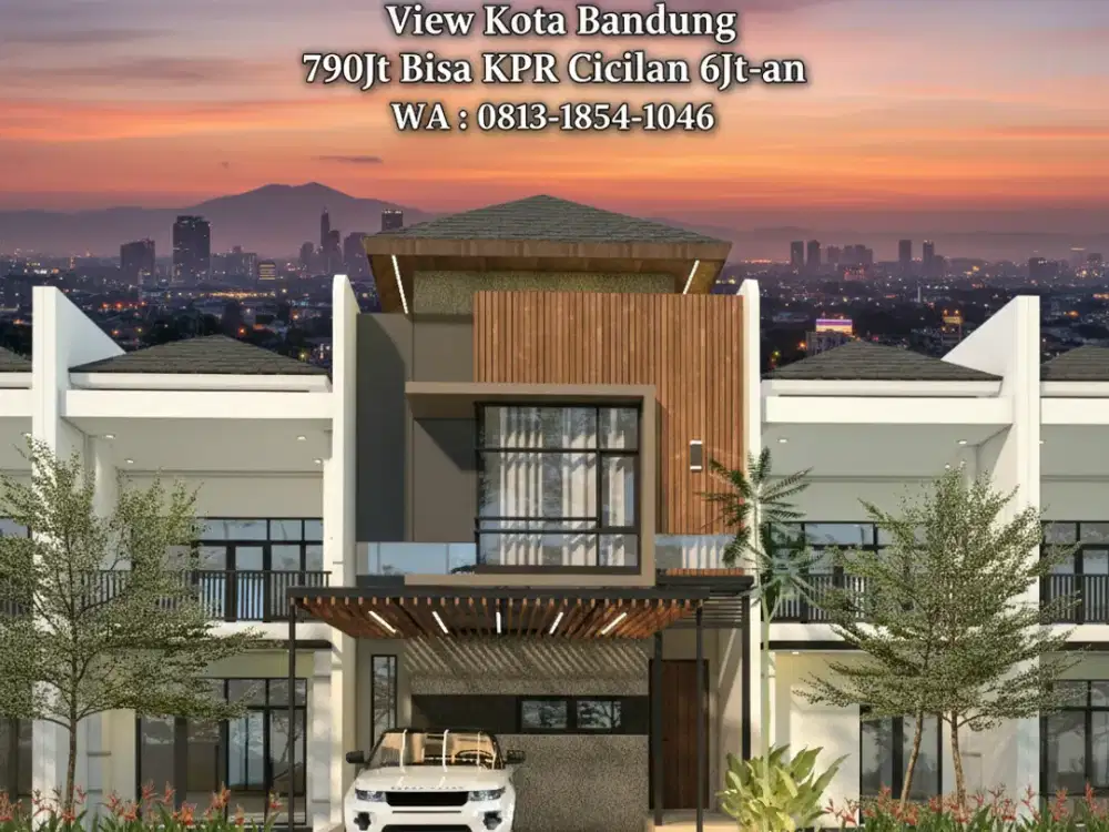 Rumah Murah Arcamanik View Kota Bandung Bisa KPR Bank