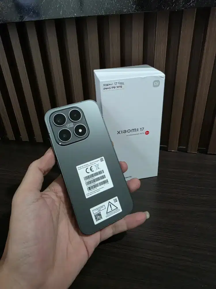 Xiaomi Mi 17 12/512gb Black Garansi Resmi