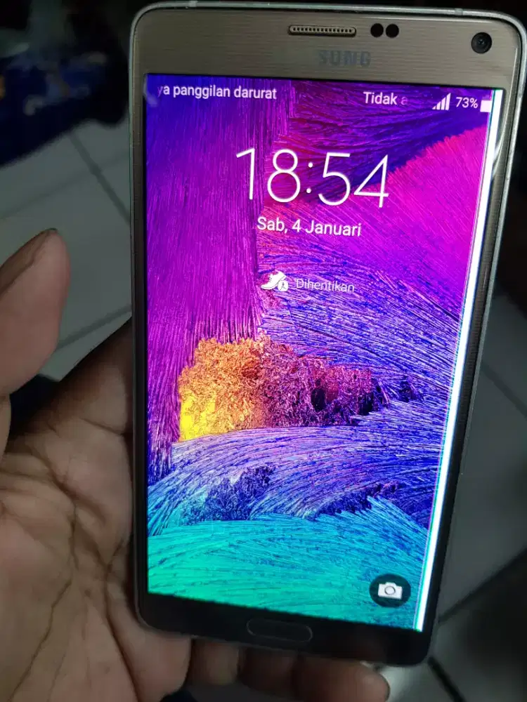 Samsung note 4 3/32 batangan minus