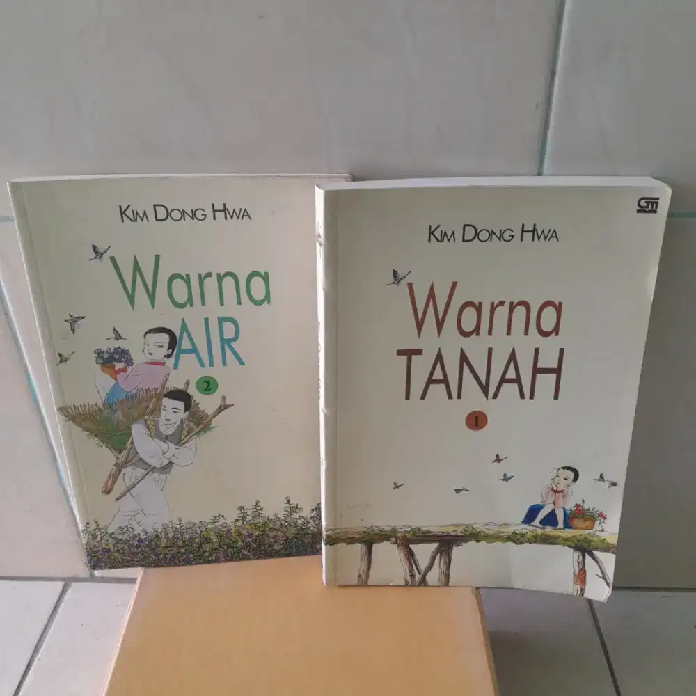 Komik grafis Warna Tanah karya Kim Dong Hwa