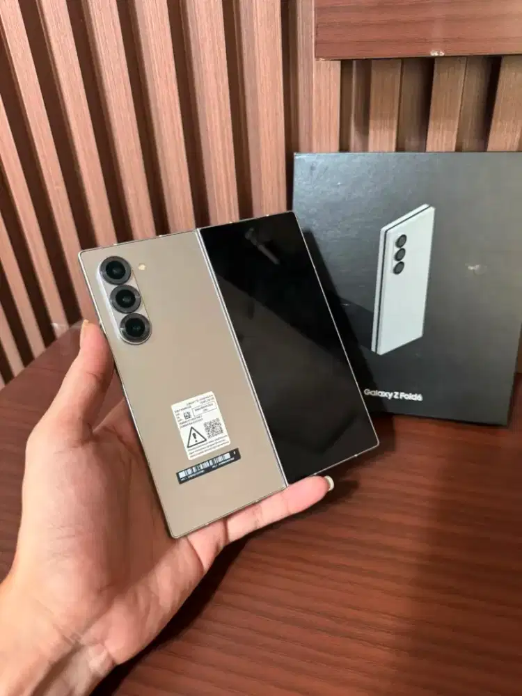 Samsung Z Fold 6 12/256gb Silver Resmi Sein