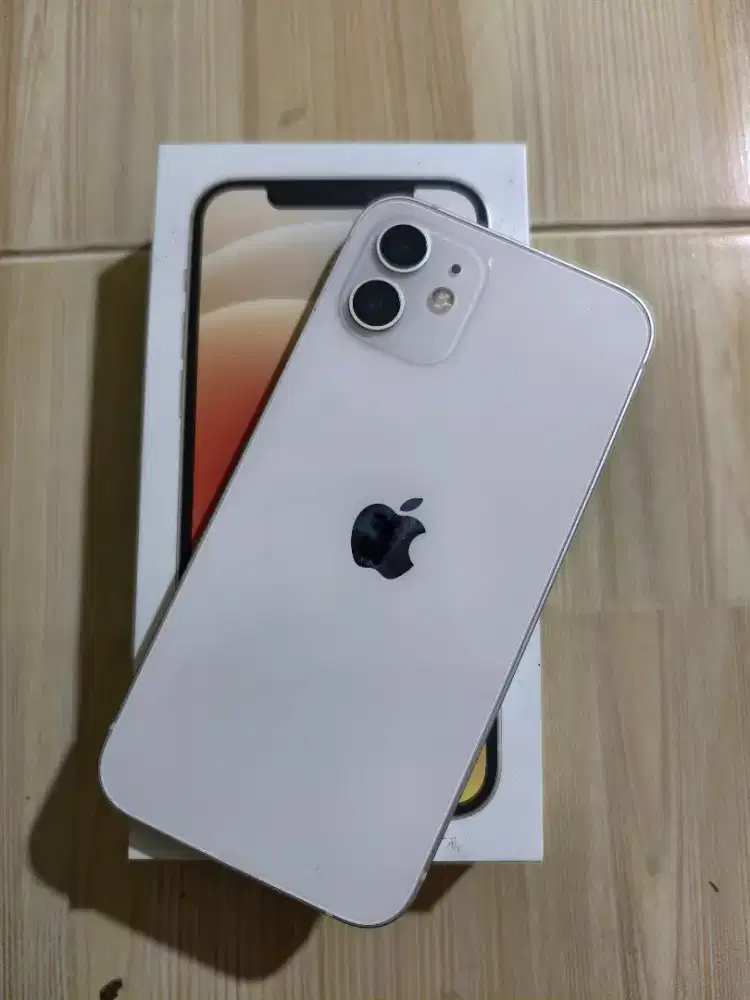 iPhone 12 White 128GB ex Resmi GDN