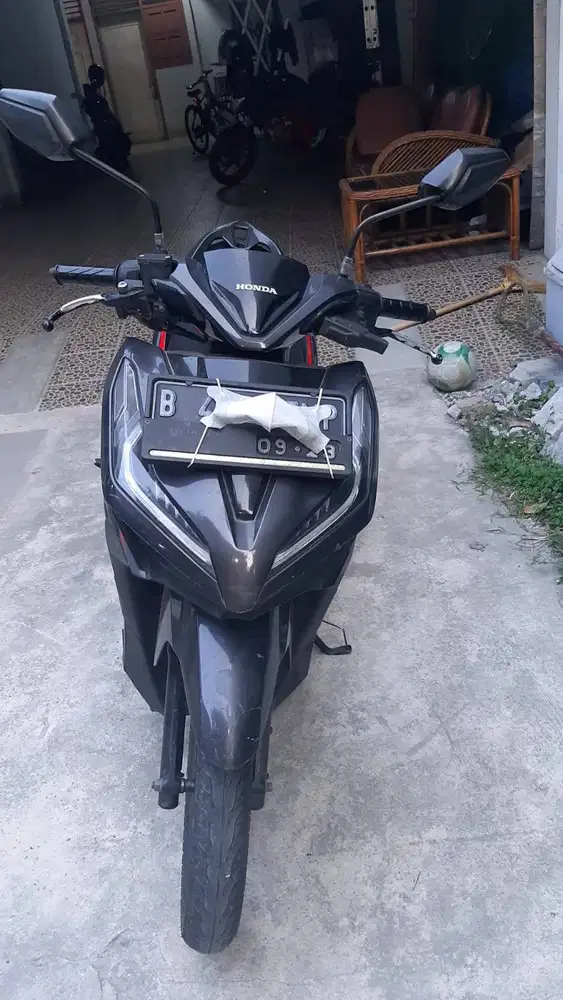 Bismillah numpang jual motor Vario 2018 mesin Alus normal