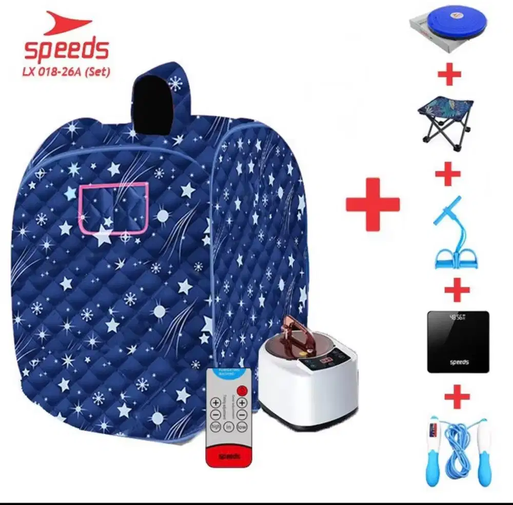 Sauna portable lengkap 1 set / Steamer Body Massage