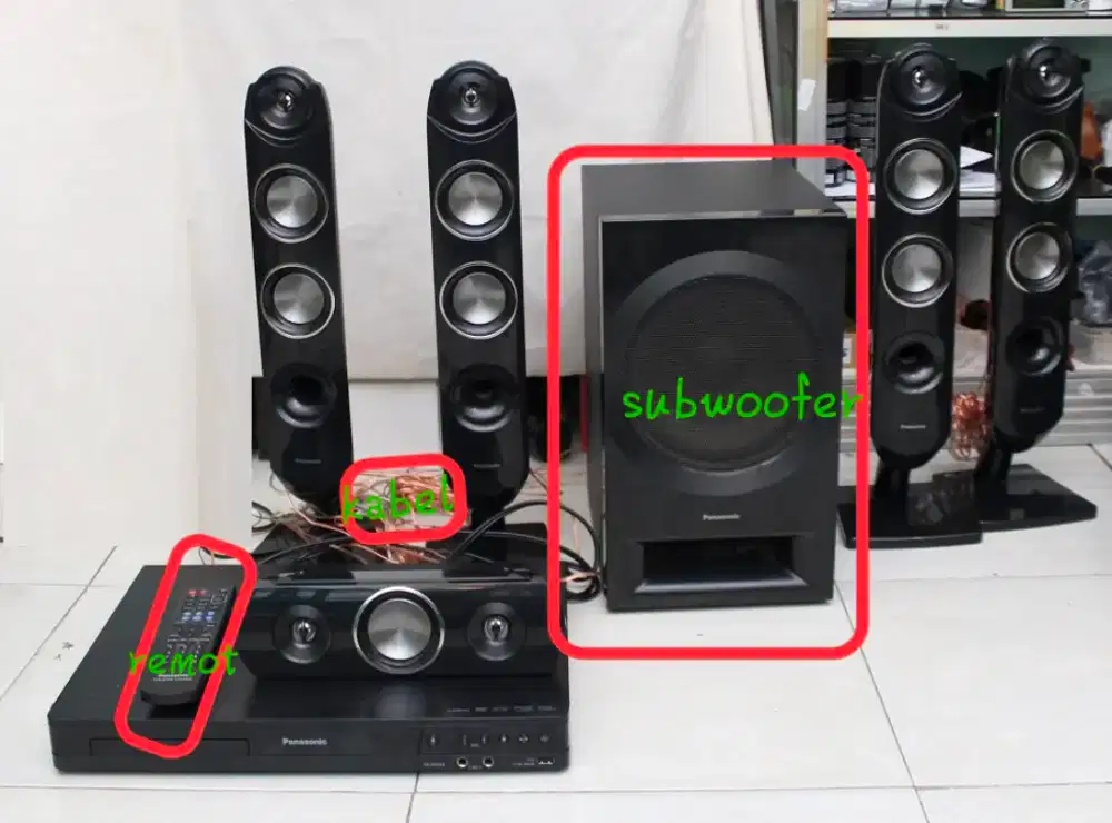 Home teather panasonic SC-XH333