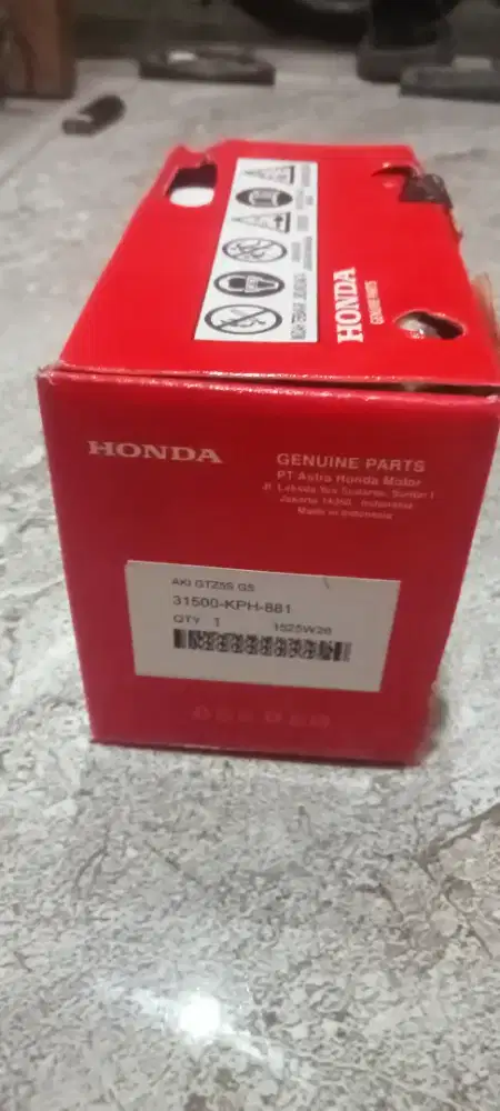 Jual aki Merek Honda