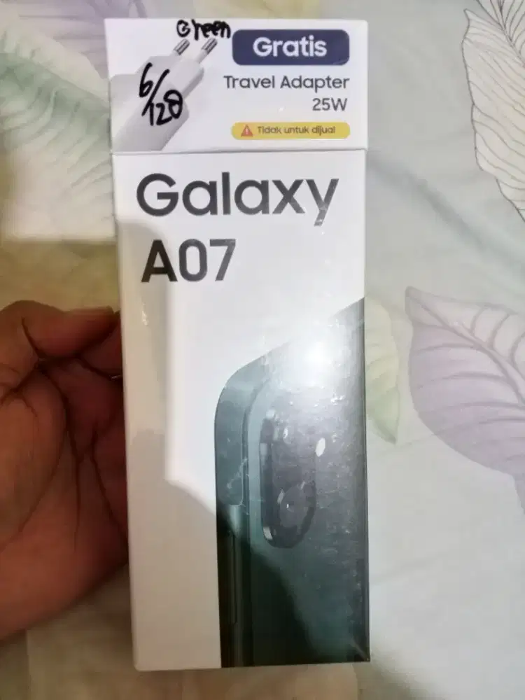 Samsung a07 RAM 6/128GB hijau