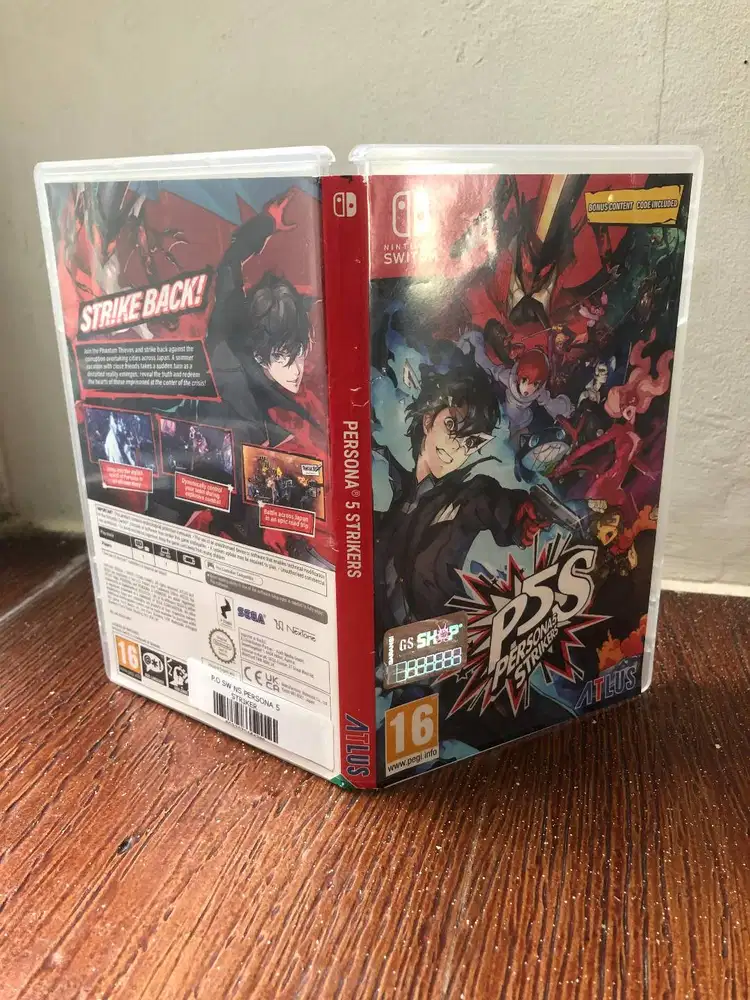 Cartridge Game Nintendo Switch Persona 5 Strikers
