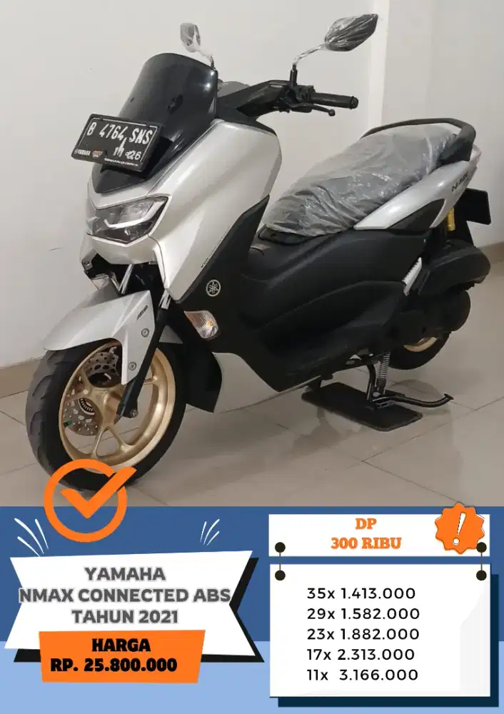 Dp 500 Ribu!! Yamaha Nmax 155 Connected ABS Tahun 2021