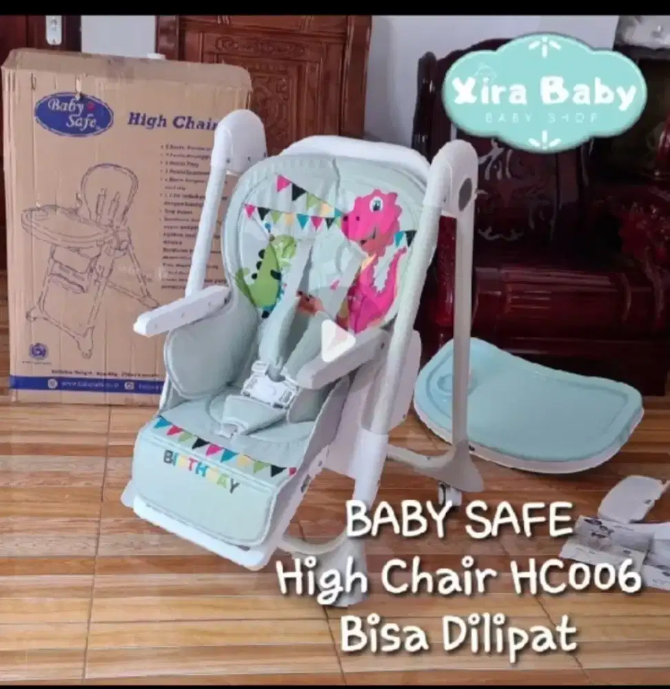 Tempat makan bayi babysafe