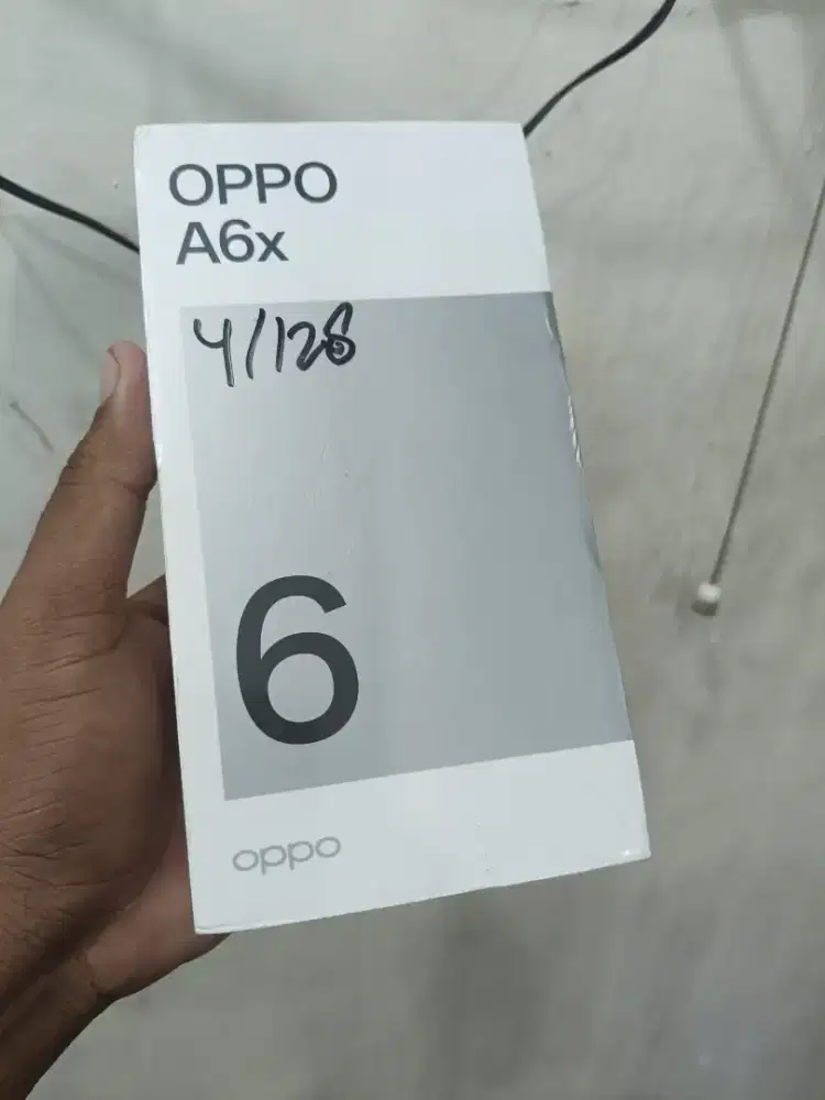 New Oppo a6x ram4/128 garansi resmi 1 tahun