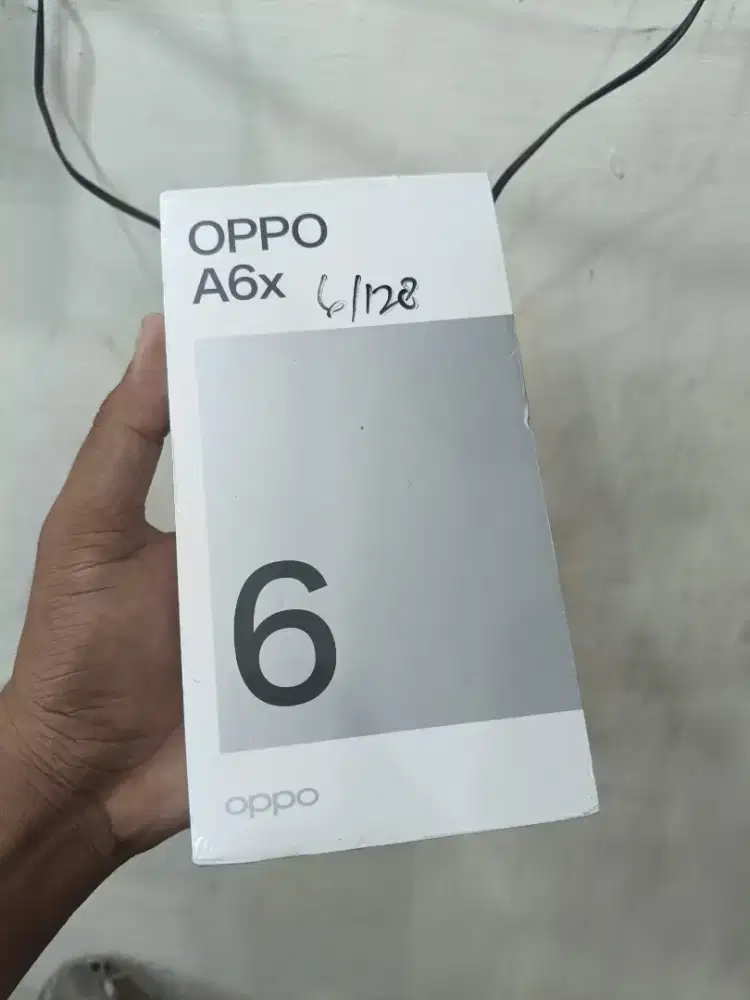 New  Oppo a6x ram6/128 garansi resmi 1 tahun
